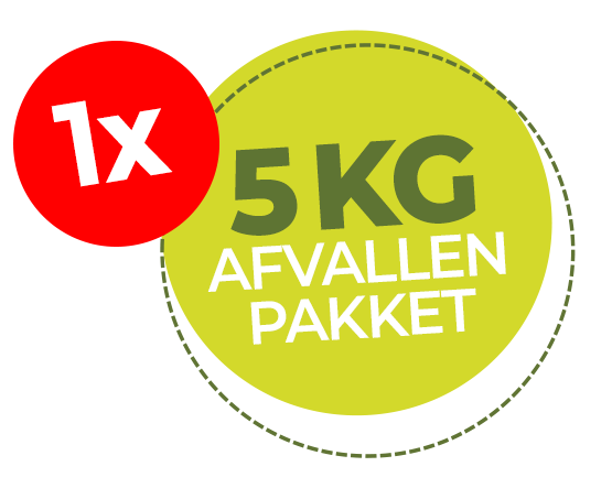 1 x 5kg pakket